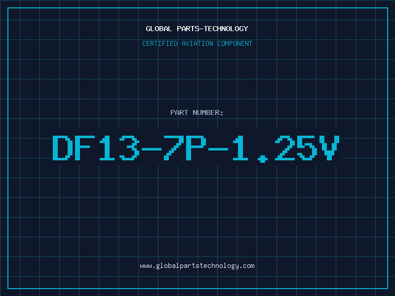 Aviation Part DF13-7P-1.25V