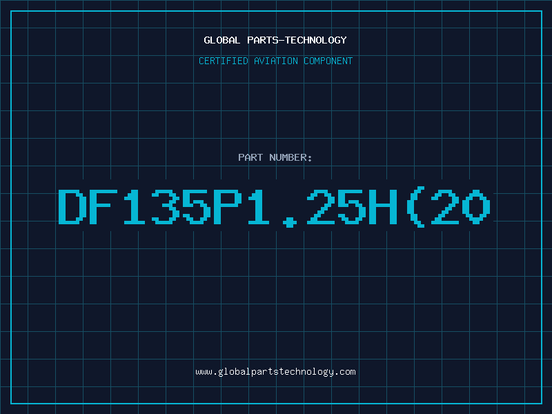 Aviation Part DF135P1.25H(20