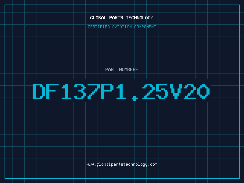 Aviation Part DF137P1.25V20