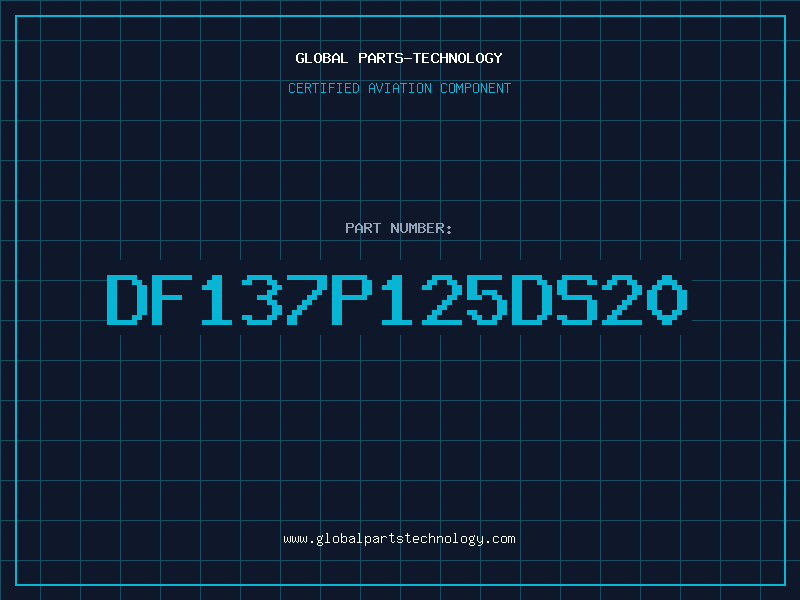 Aviation Part DF137P125DS20