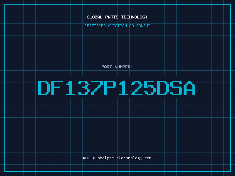 Aviation Part DF137P125DSA