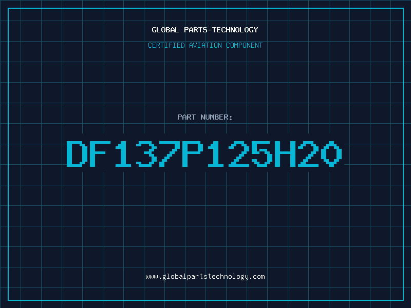 Aviation Part DF137P125H20
