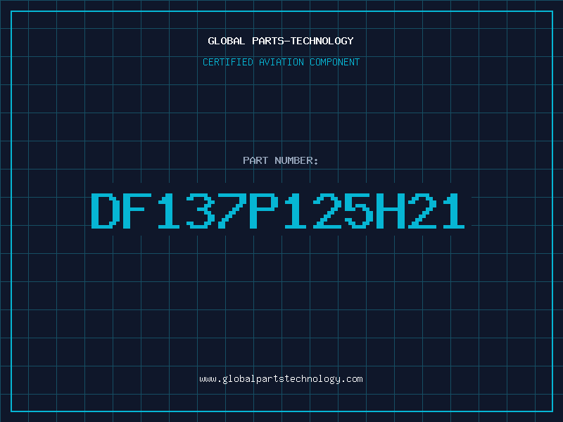 Aviation Part DF137P125H21