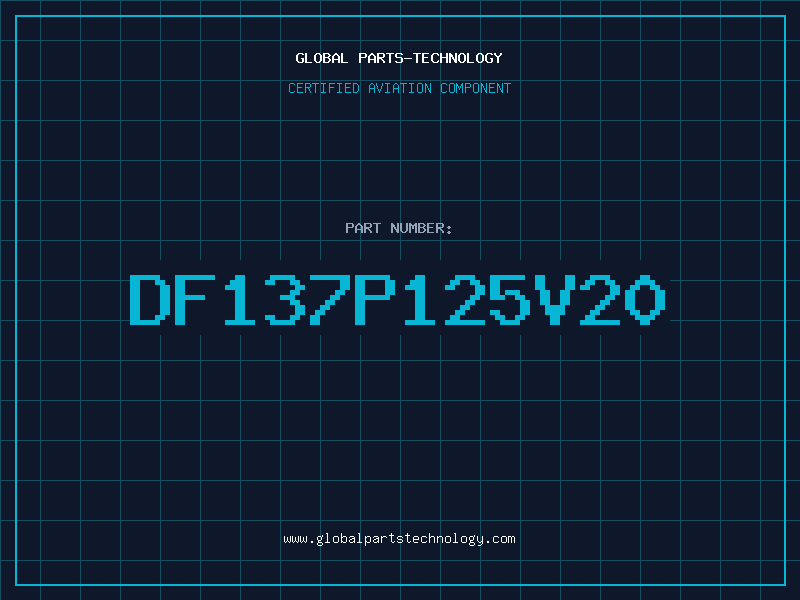 Aviation Part DF137P125V20