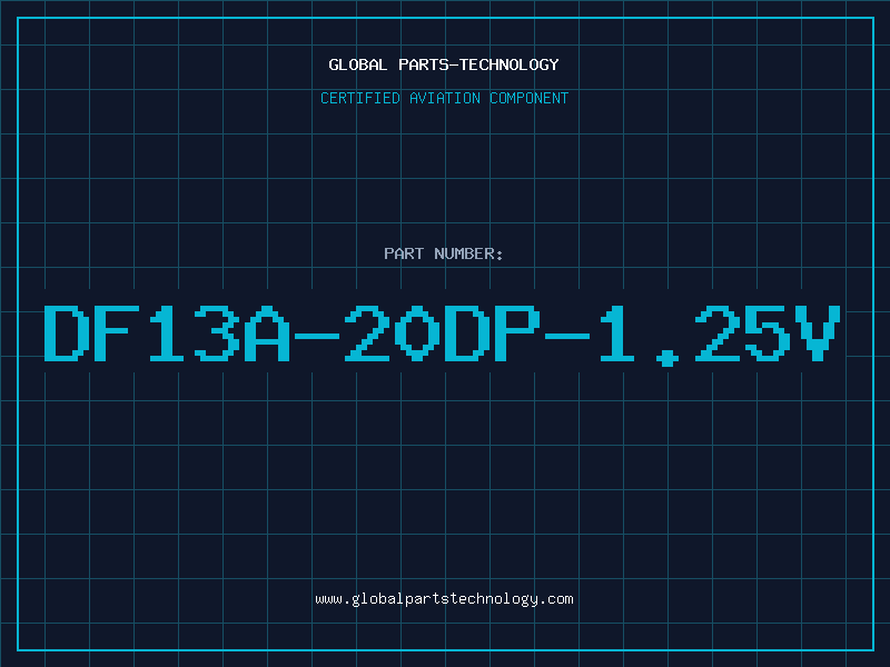 Aviation Part DF13A-20DP-1.25V