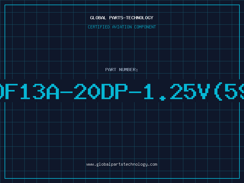 Aviation Part DF13A-20DP-1.25V(59