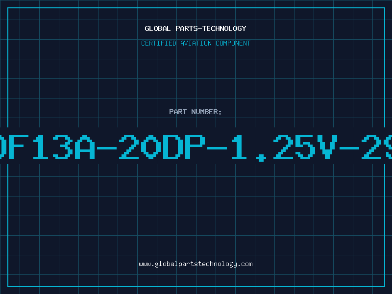 Aviation Part DF13A-20DP-1.25V-29