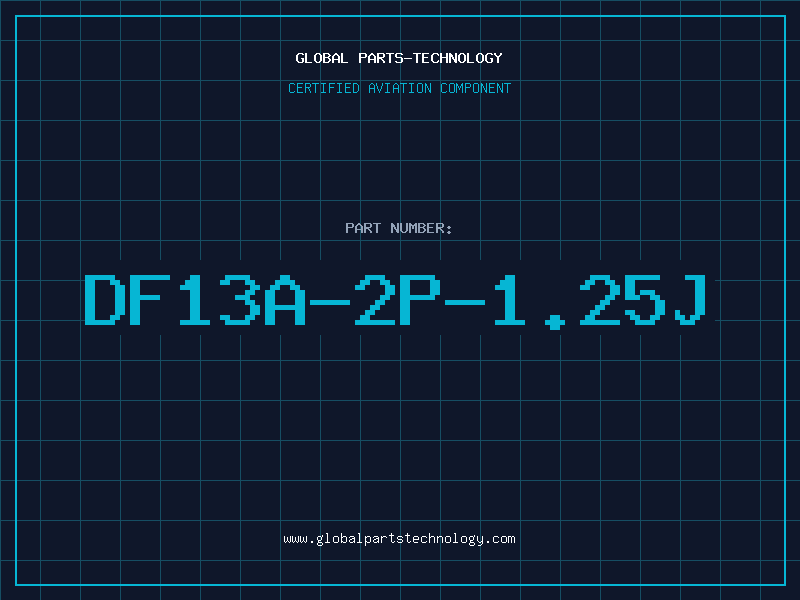 Aviation Part DF13A-2P-1.25J
