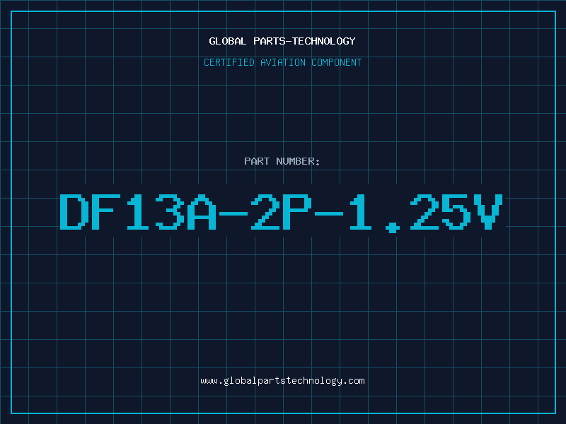 Aviation Part DF13A-2P-1.25V