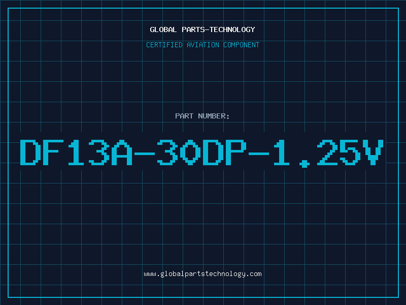 Aviation Part DF13A-30DP-1.25V
