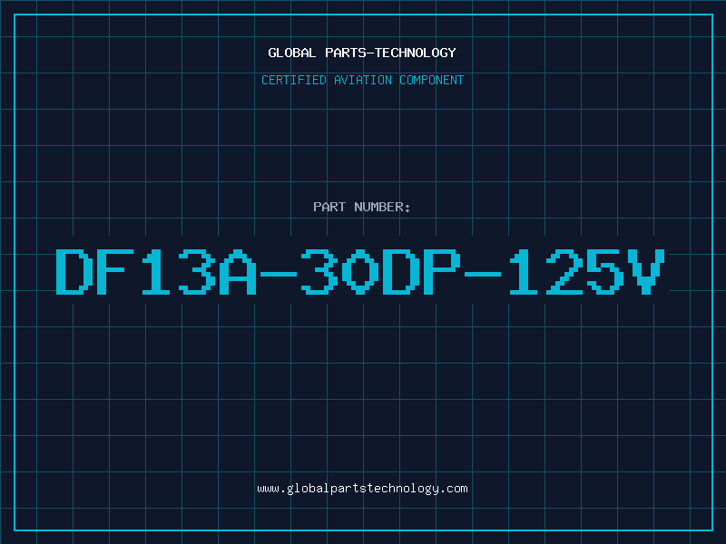 Aviation Part DF13A-30DP-125V