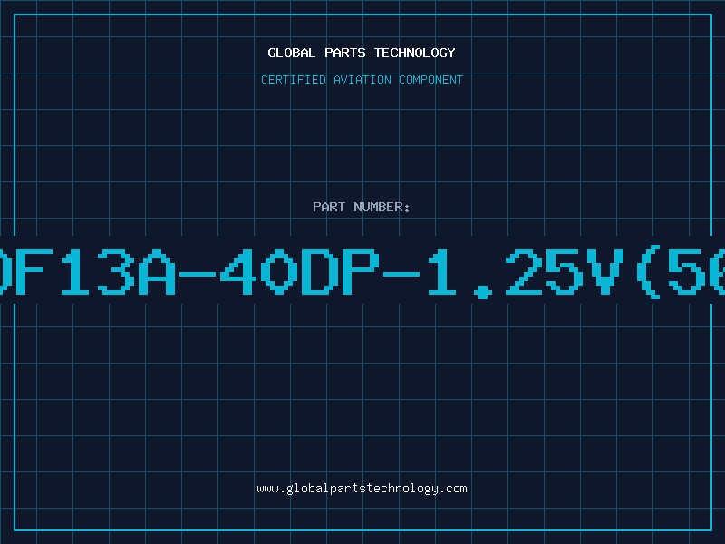 Aviation Part DF13A-40DP-1.25V(56