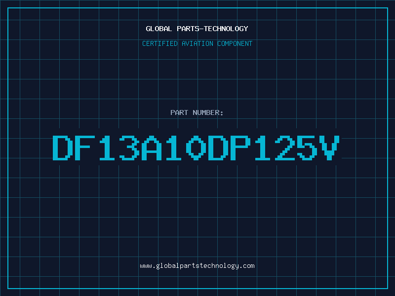 Aviation Part DF13A10DP125V