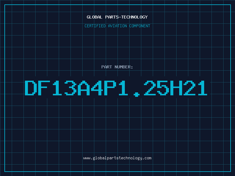 Aviation Part DF13A4P1.25H21