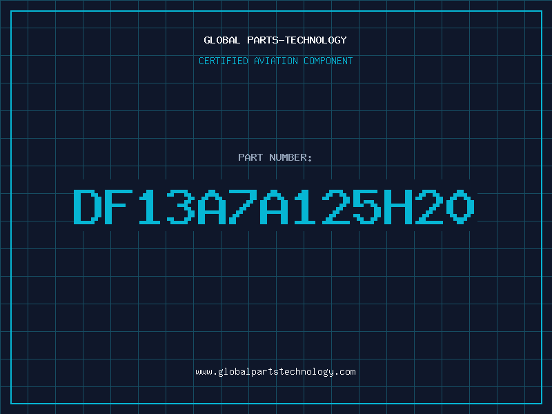 Aviation Part DF13A7A125H20