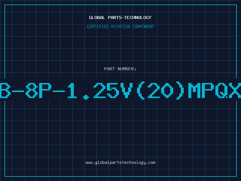 Aviation Part DF13B-8P-1.25V(20)MPQX33TB