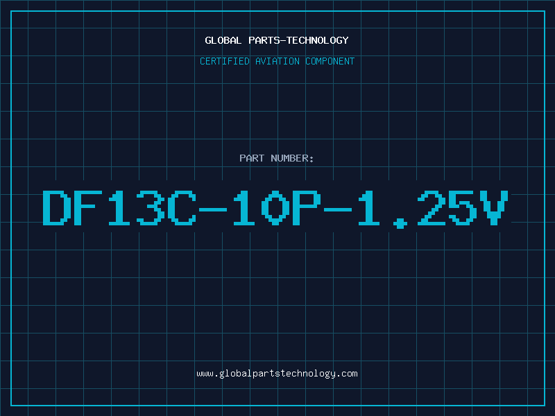 Aviation Part DF13C-10P-1.25V