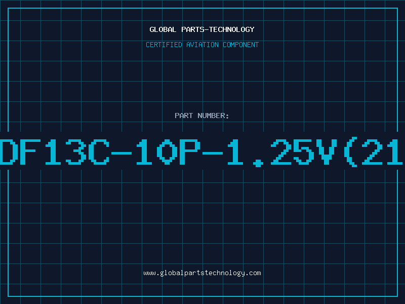 Aviation Part DF13C-10P-1.25V(21