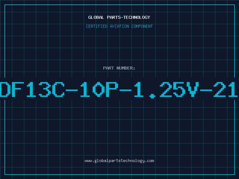 Aviation Part DF13C-10P-1.25V-21