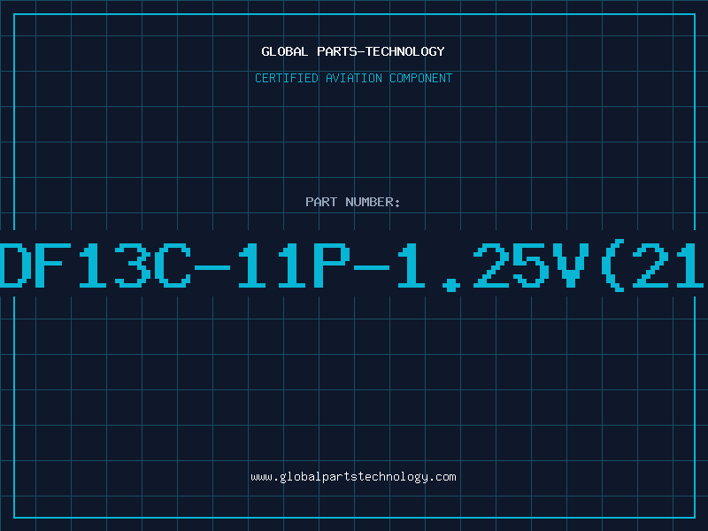 Aviation Part DF13C-11P-1.25V(21