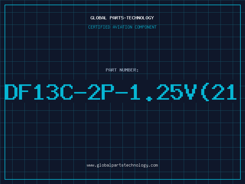 Aviation Part DF13C-2P-1.25V(21