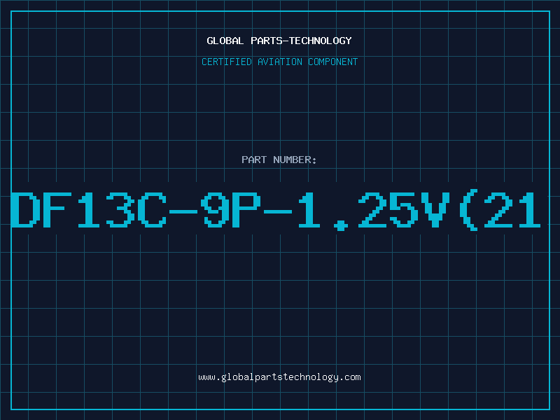 Aviation Part DF13C-9P-1.25V(21