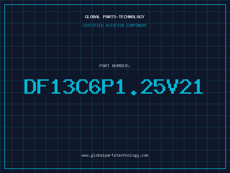 Aviation Part DF13C6P1.25V21