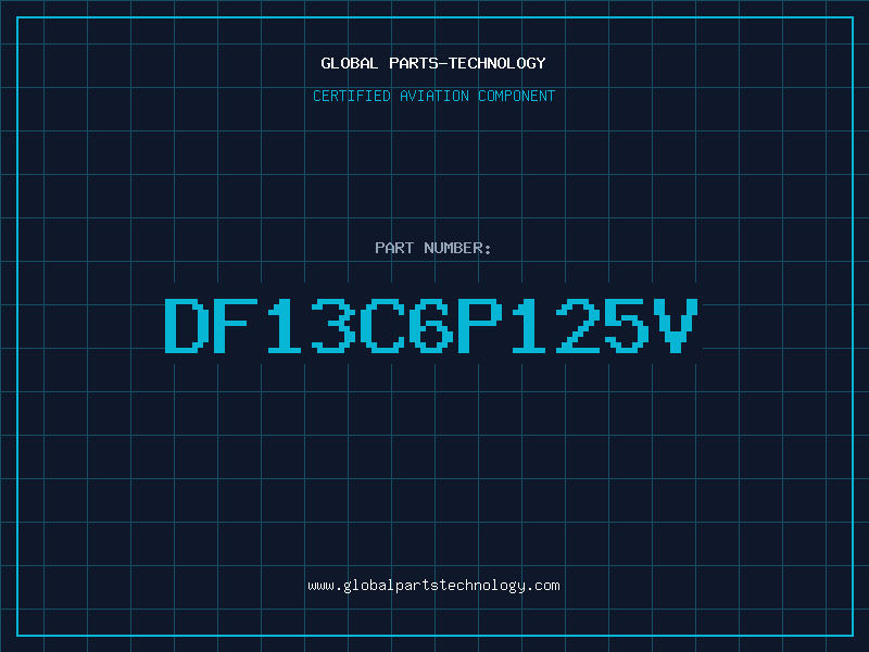 Aviation Part DF13C6P125V