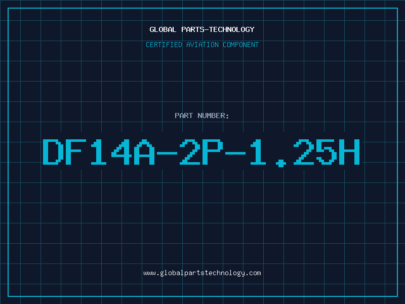 Aviation Part DF14A-2P-1.25H