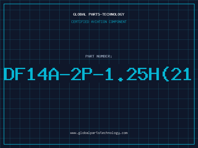 Aviation Part DF14A-2P-1.25H(21