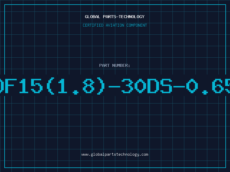 Aviation Part DF15(1.8)-30DS-0.65