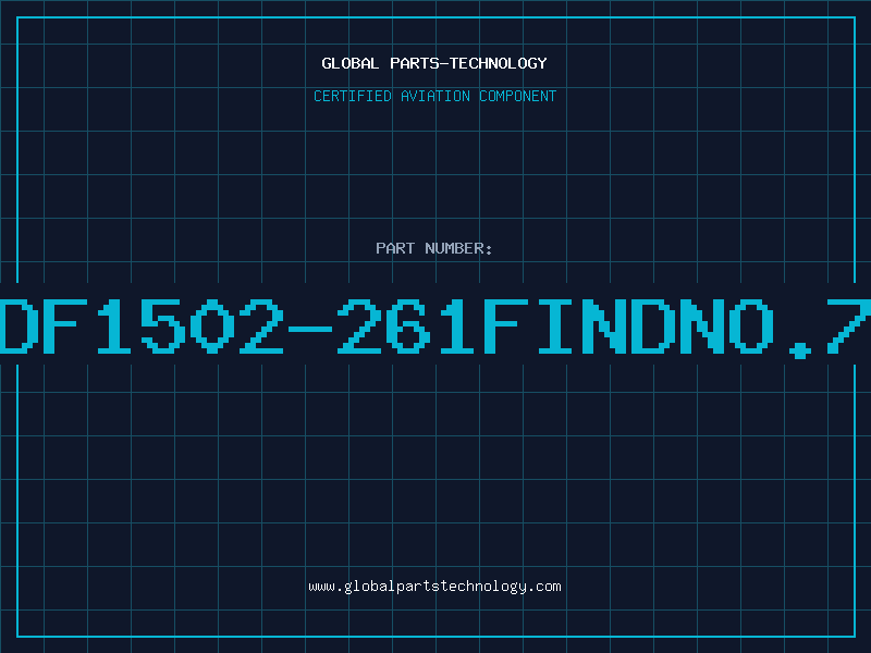 Aviation Part DF1502-261FINDNO.7