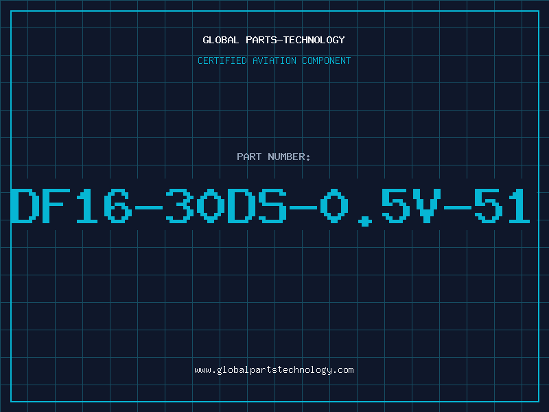 Aviation Part DF16-30DS-0.5V-51