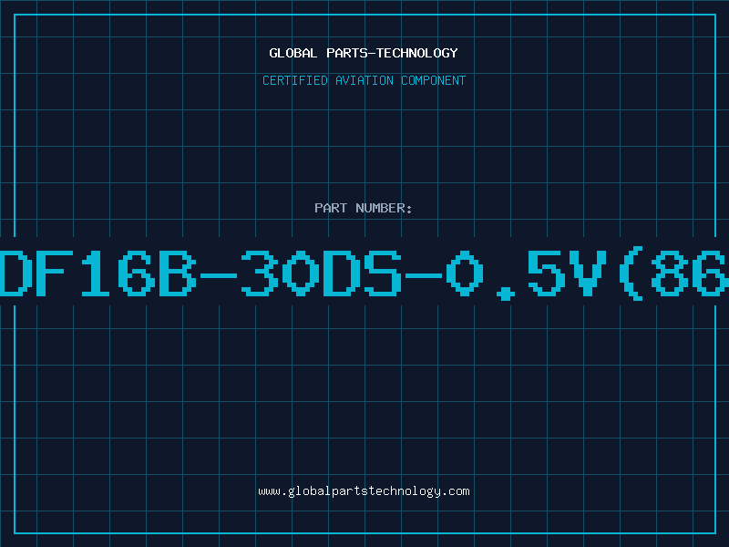 Aviation Part DF16B-30DS-0.5V(86