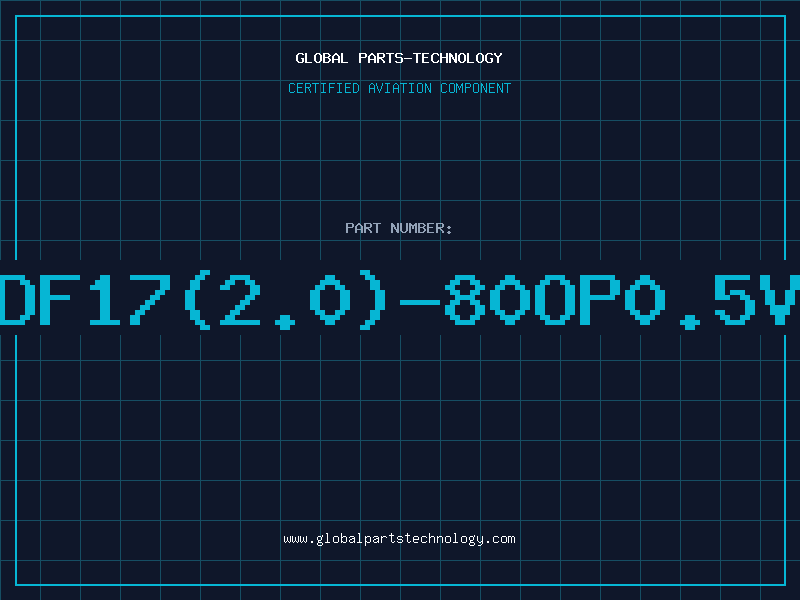 Aviation Part DF17(2.0)-80OP0.5V