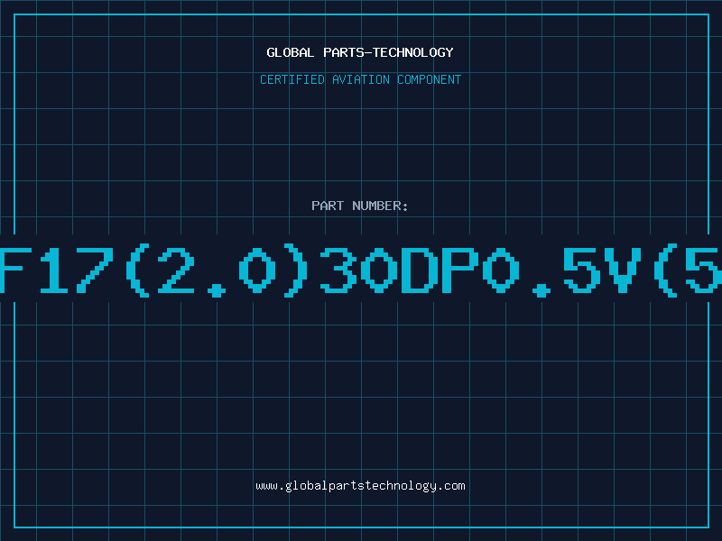 Aviation Part DF17(2.0)30DP0.5V(51