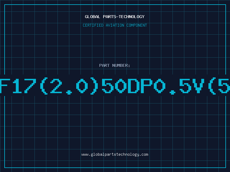 Aviation Part DF17(2.0)50DP0.5V(51