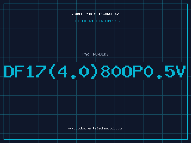 Aviation Part DF17(4.0)80OP0.5V