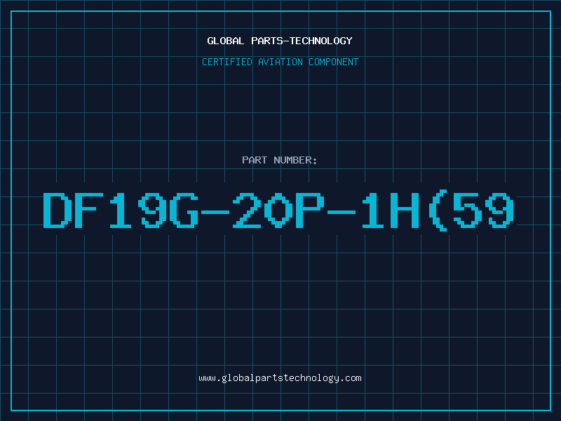 Aviation Part DF19G-20P-1H(59
