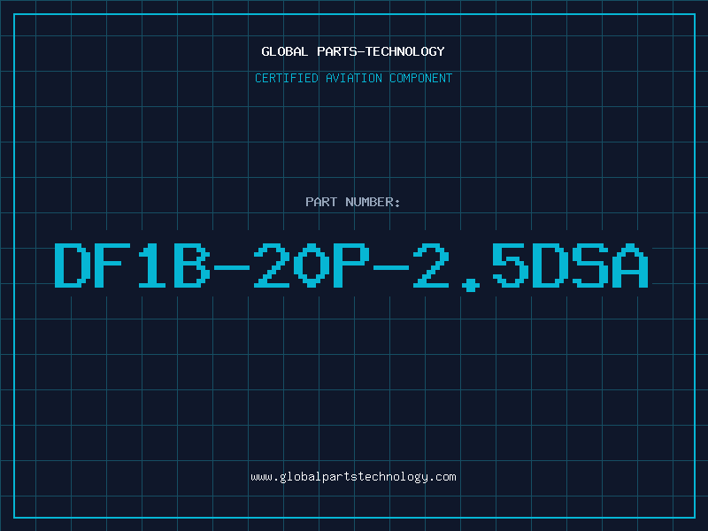 Aviation Part DF1B-20P-2.5DSA