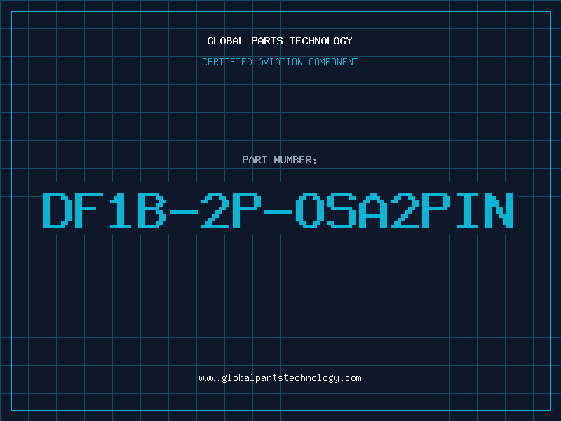Aviation Part DF1B-2P-OSA2PIN