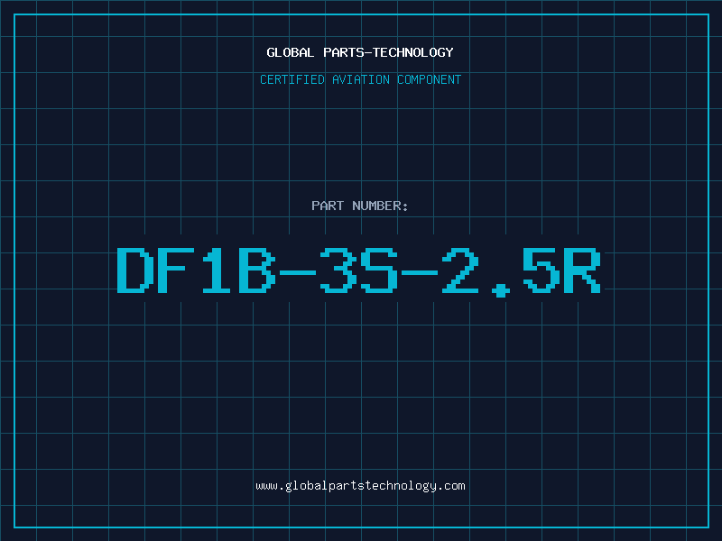 Aviation Part DF1B-3S-2.5R