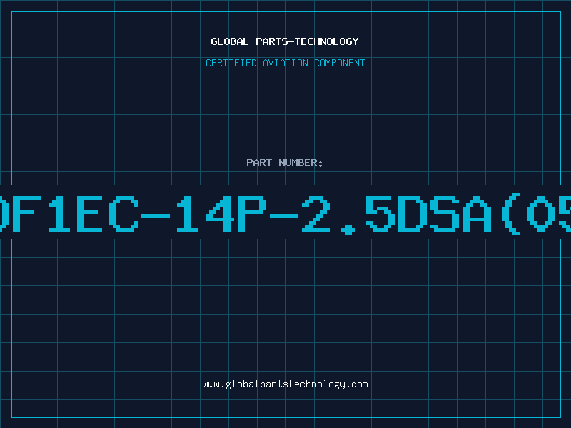 Aviation Part DF1EC-14P-2.5DSA(05