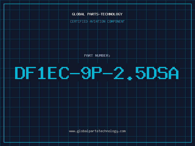 Aviation Part DF1EC-9P-2.5DSA