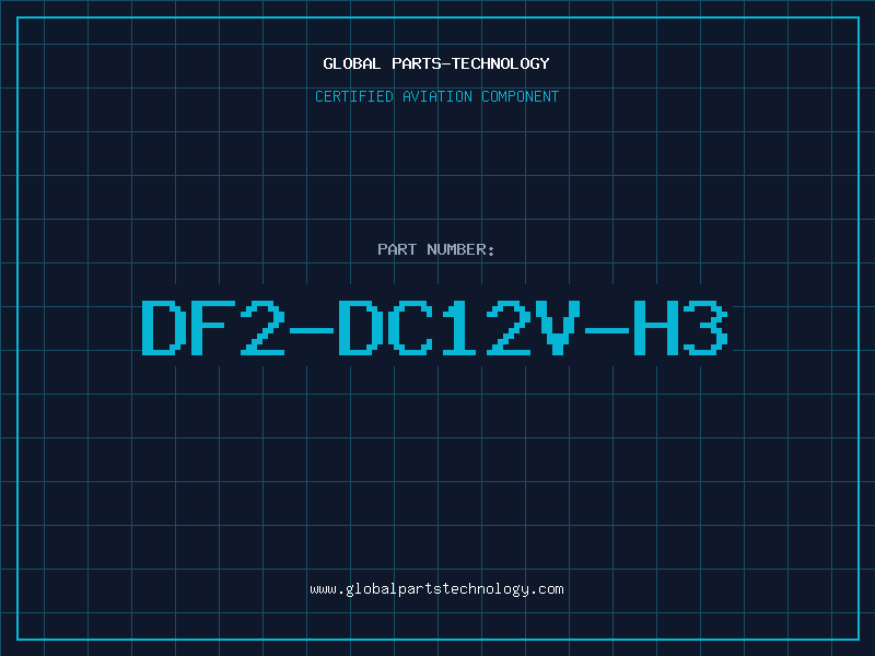 Aviation Part DF2-DC12V-H3