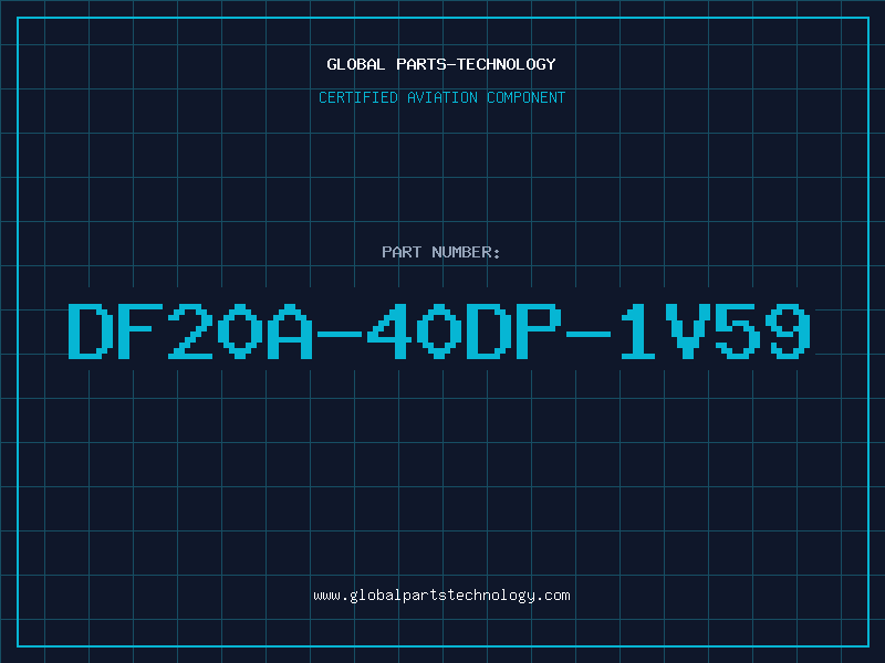 Aviation Part DF20A-40DP-1V59
