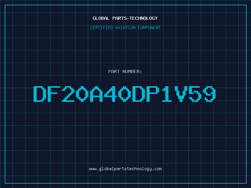 Aviation Part DF20A40DP1V59