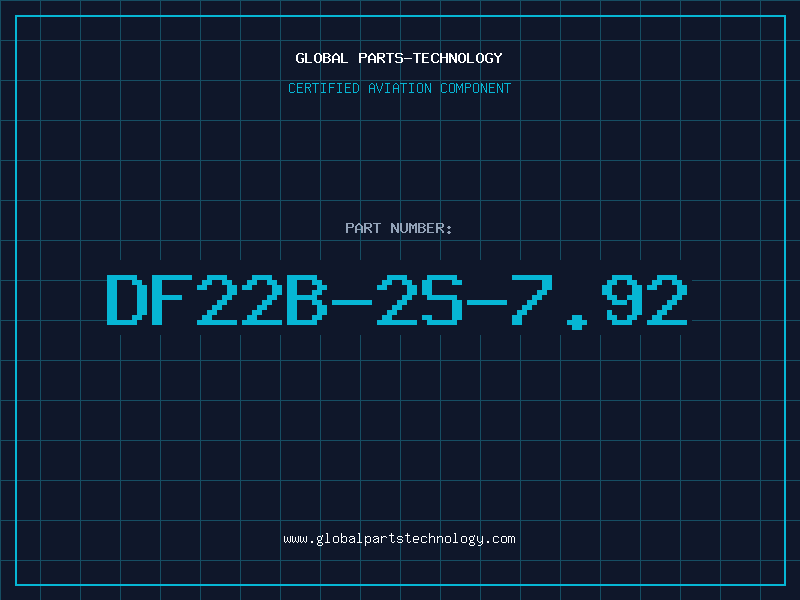 Aviation Part DF22B-2S-7.92