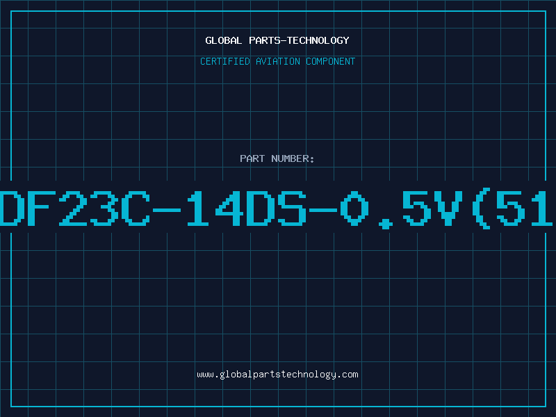 Aviation Part DF23C-14DS-0.5V(51