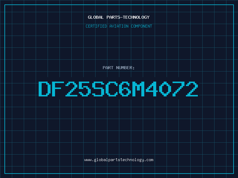 Aviation Part DF25SC6M4072